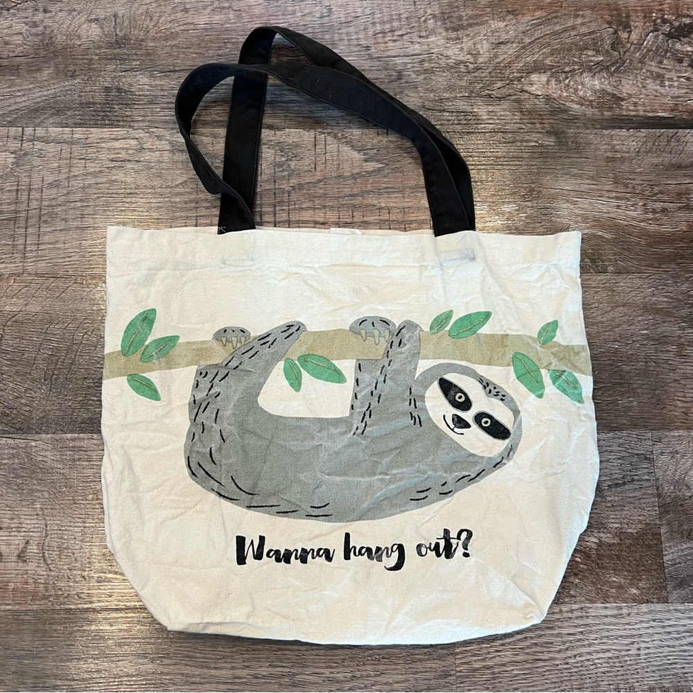 Sloth Tote Bag